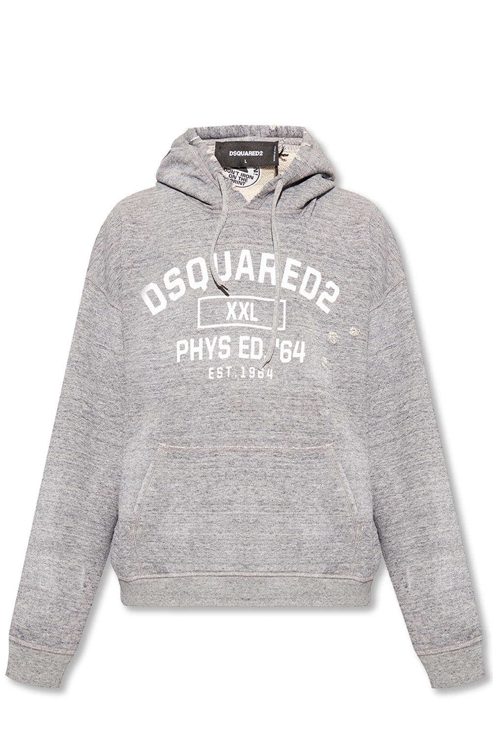 Dsquared hoodie grey hotsell